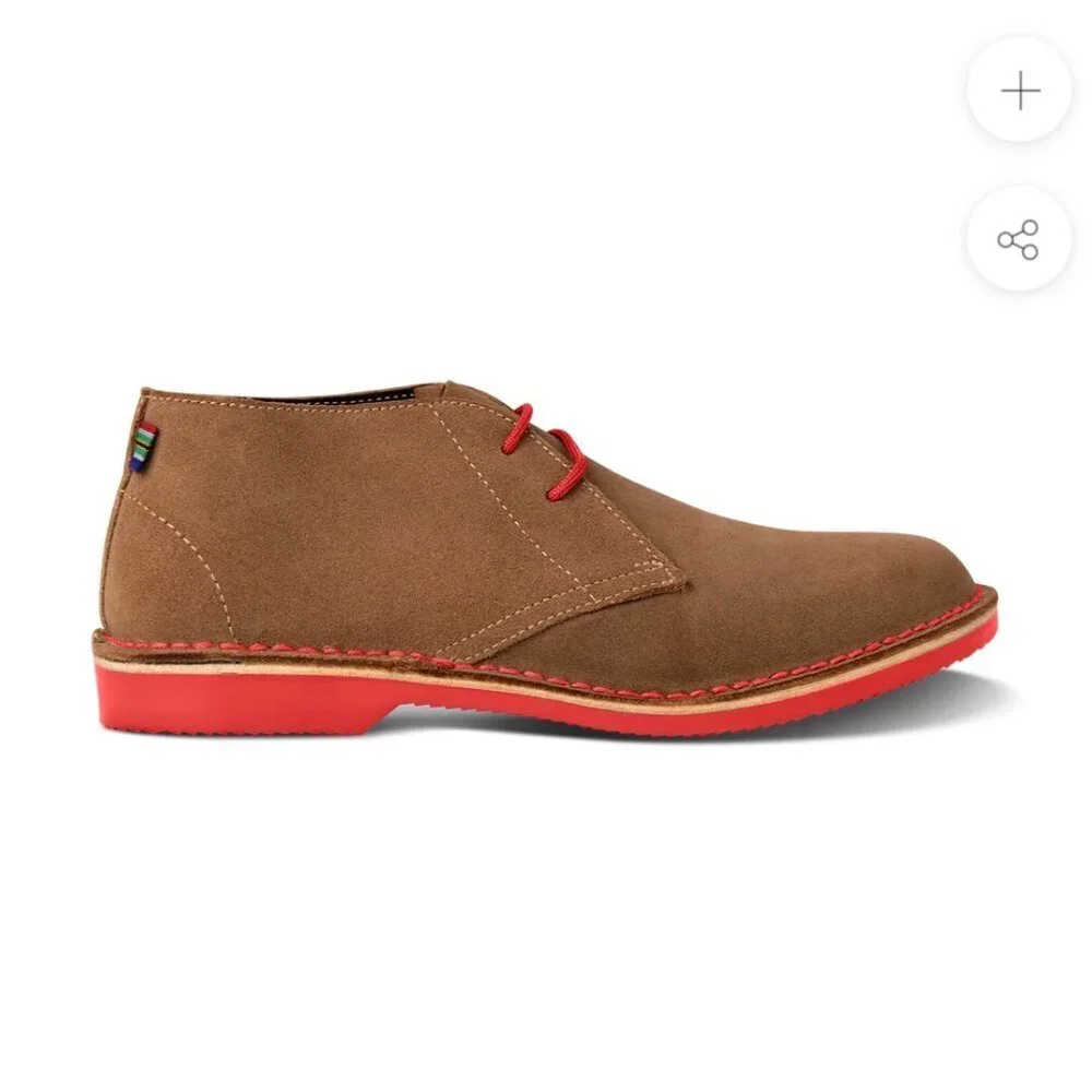 EUC Veldskoen Heritage Pinotage Chukka Boots Handcrafted